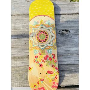 Limited Edition Free People Custom Skate Deck Rare Wall Art